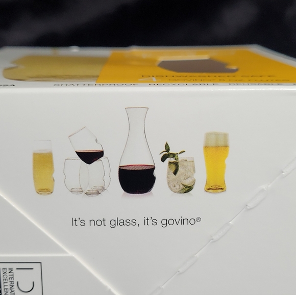 Govino▪︎4 pack 8 oz. Flutes▪︎ Shatterproof/Reusable *NEW* - Picture 6 of 7
